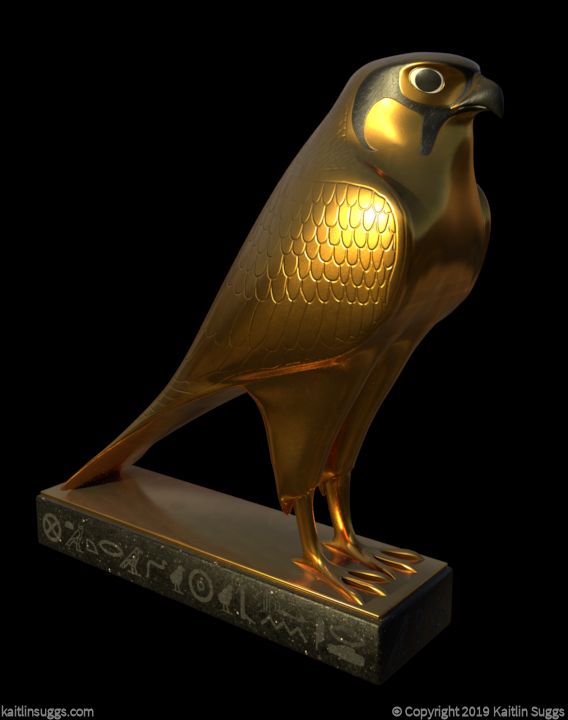 Gold Falcon of Horus